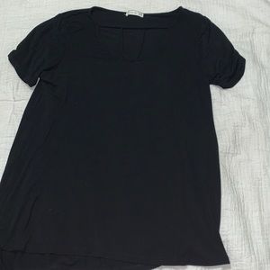 Short sleeve cotton top
